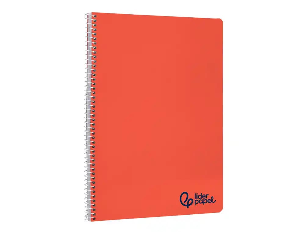 Cuaderno espiral liderpapel a4 wonder tapa plastico 80h 90gr rayado nº46 colores surtidos
