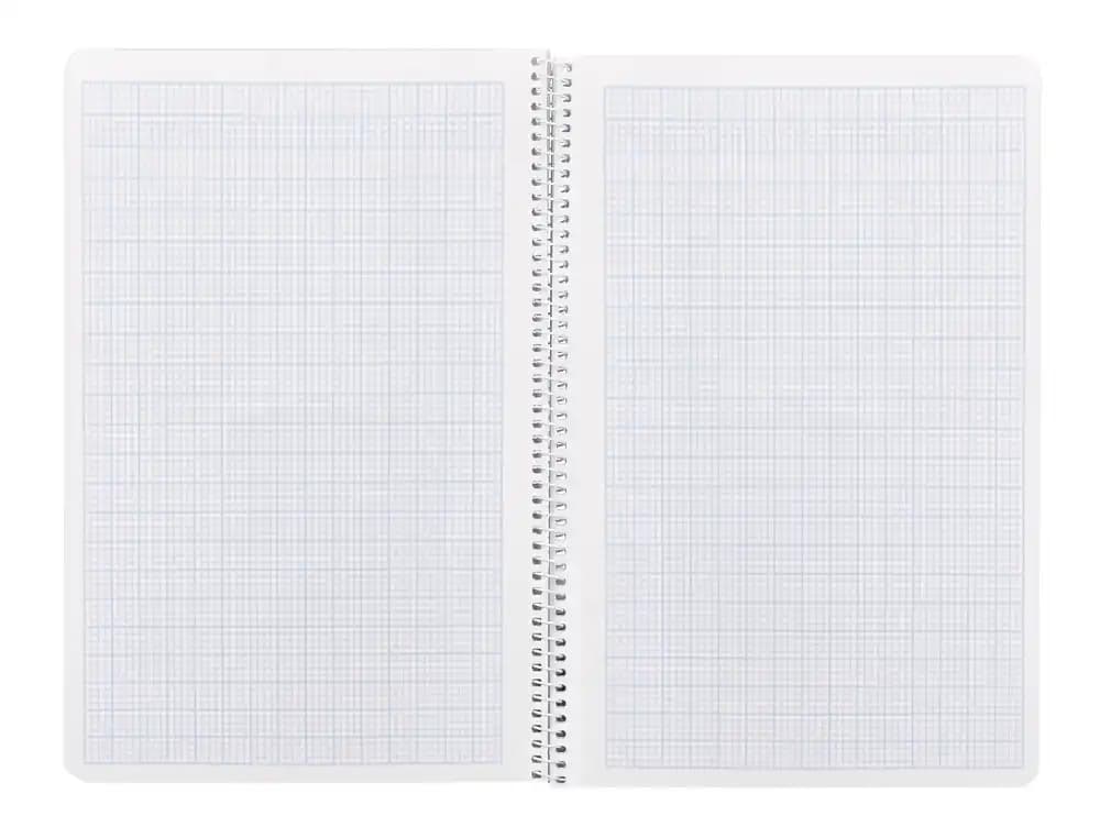 Cuaderno espiral liderpapel a4 wonder tapa plastico 80h 90gr rayado nº46 colores surtidos