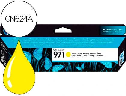 Hp Ink-jet hp 971 officejet pro x451 / x551 / x476 / x576 2.500 pag