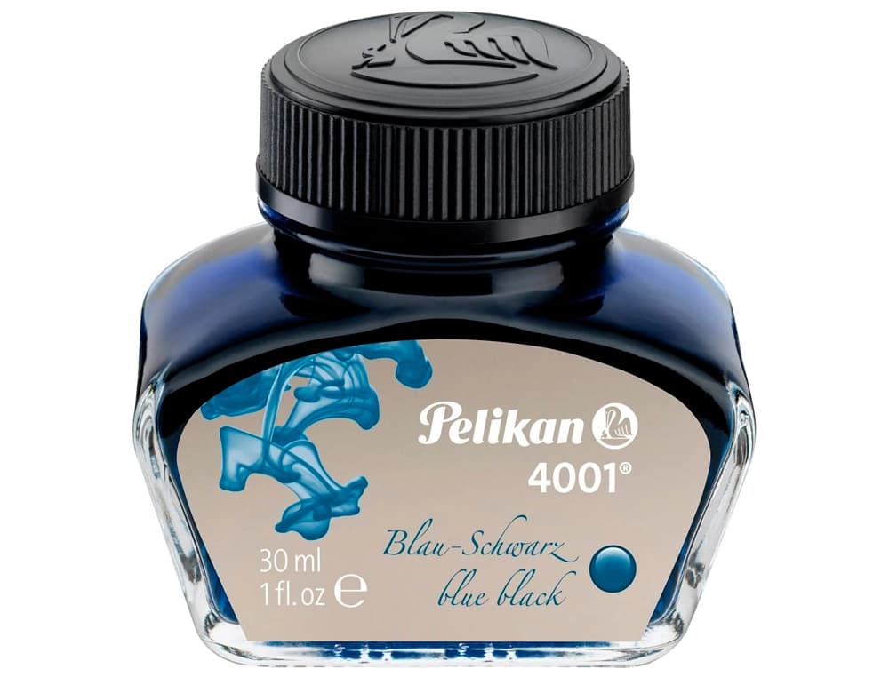 Tinta estilografica pelikan 4001 brillante bote 30 ml