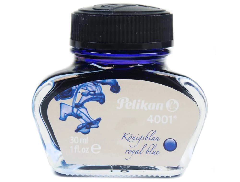 Tinta estilografica pelikan 4001 brillante bote 30 ml