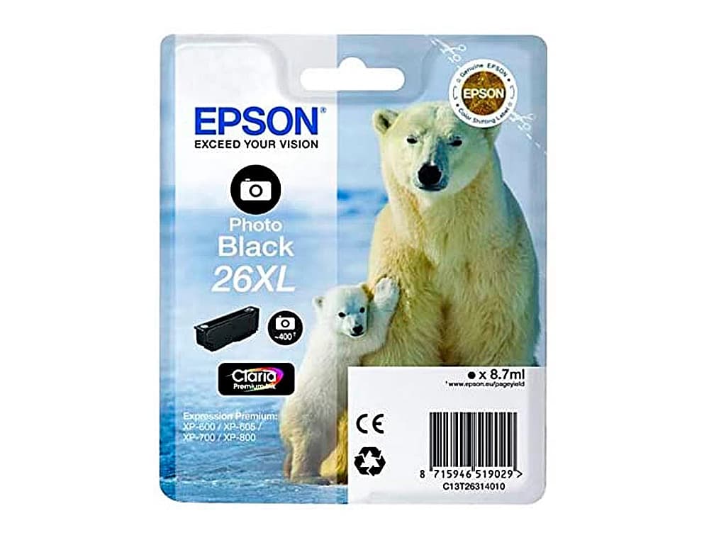 Ink-jet epson 26xl xp-600 / 605 / 700 / 800 700 pag