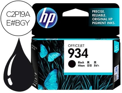 Hp Ink-jet hp 934 officejet 6815/ 6230 / 6830 negro 400 pag