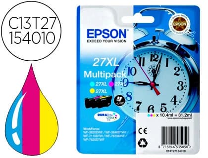 Epson Ink-jet epson 27xl wf3620 / 7110 / 7610 / 7620 pack multicolor
