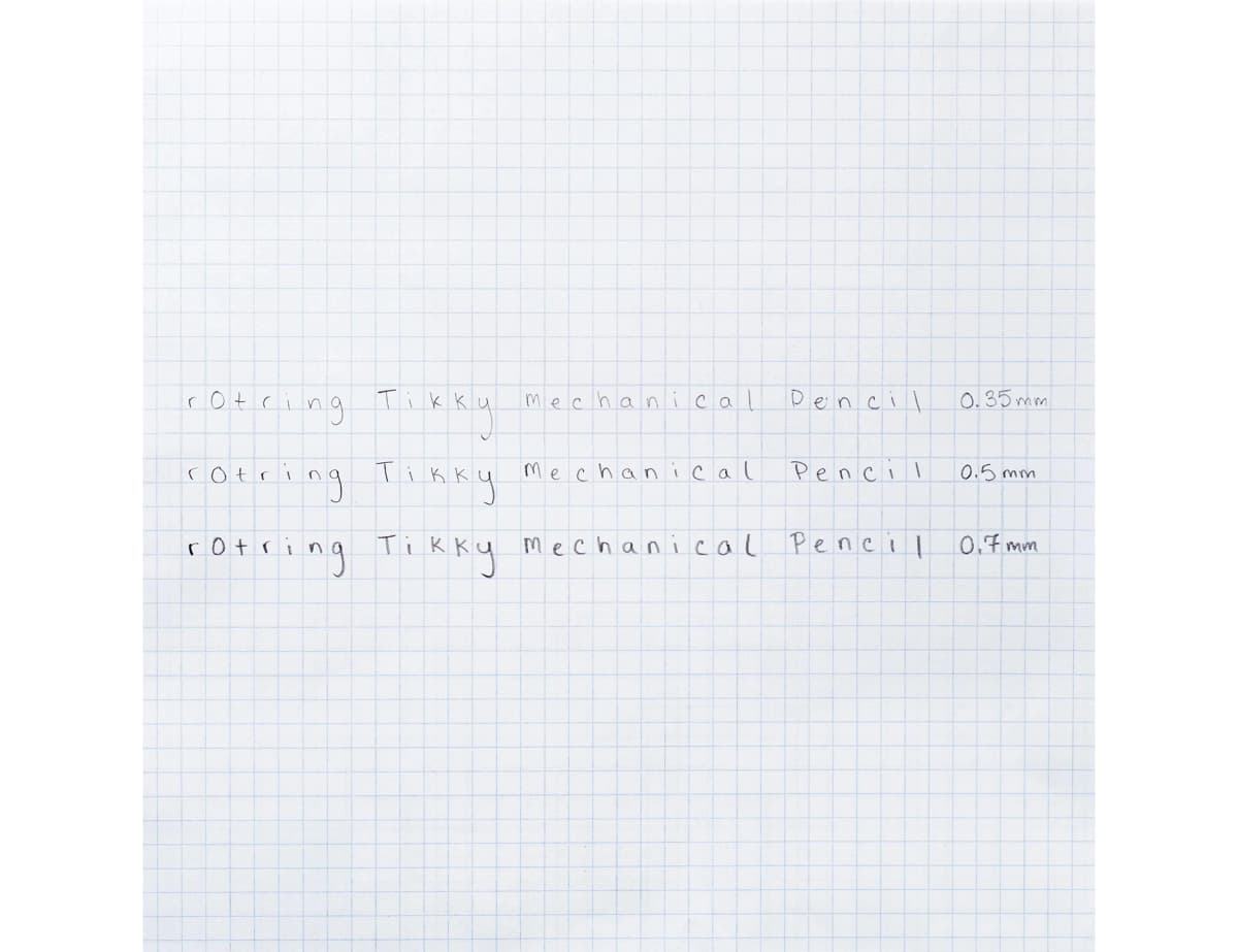 Portaminas Rotring Tikky de 0,5 mm con cuerpo triangular – Azul
