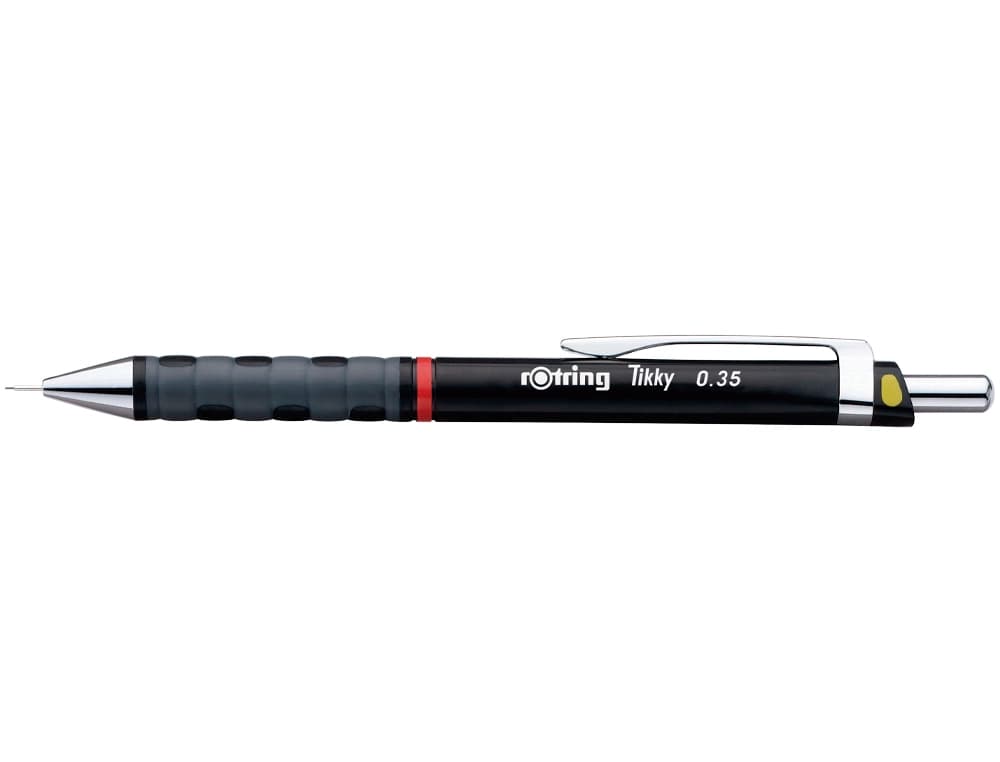 Portaminas rotring tikky 0,35 mm negro