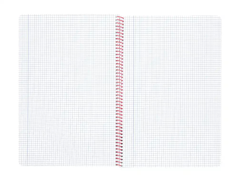 Cuaderno espiral liderpapel a4 wonder tapa plastico 80h 90gr cuadro 4mm con margen colores