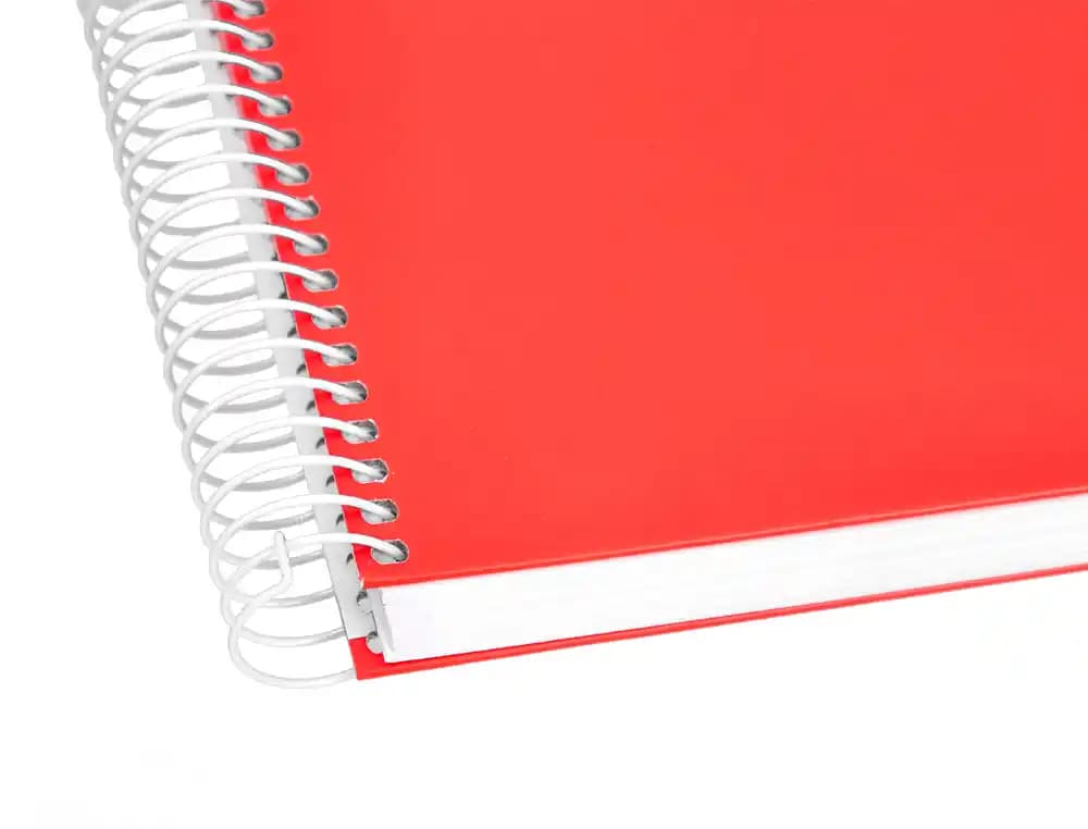 Cuaderno espiral liderpapel crafty tapa forrada 80h 90gr cuadro 4mm con margen colores surtidos