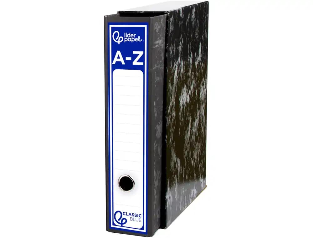 Caja archivador liderpapel classic blue