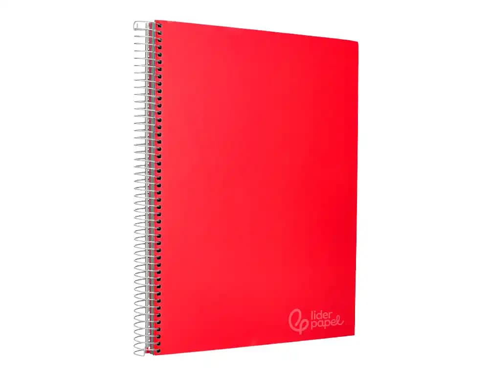 Cuaderno espiral liderpapel a4 micro jolly tapa forrada 140h 75gr horizontal 5 bandas 4 taladros colores surtidos