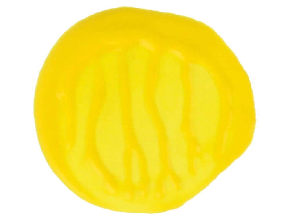 Pintura de dedos Liderpapel en base agua, botella de 500 ml – Amarillo