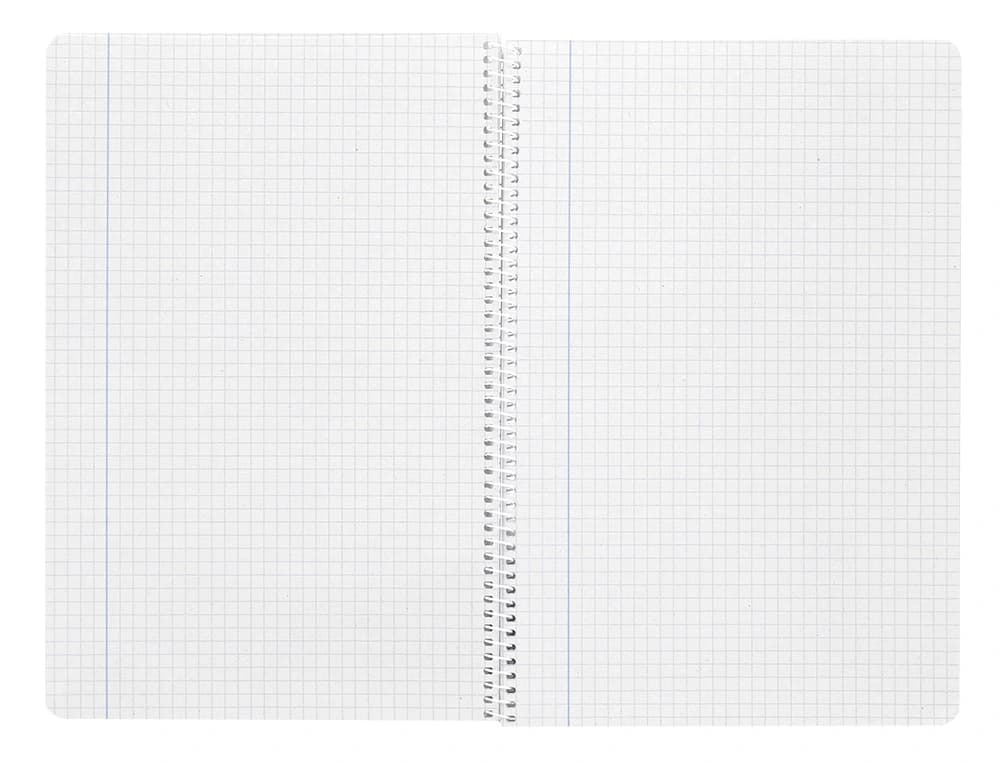 Cuaderno espiral liderpapel witty tapa dura 80h cuadro 3mm con margen colores surtidos