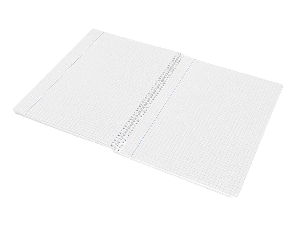 Cuaderno espiral liderpapel witty tapa dura 80h cuadro 3mm con margen colores surtidos