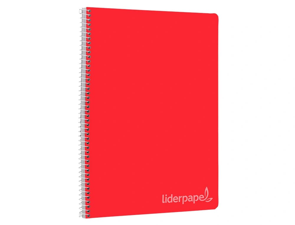 Cuaderno espiral liderpapel witty tapa dura 80h cuadro 3mm con margen colores surtidos