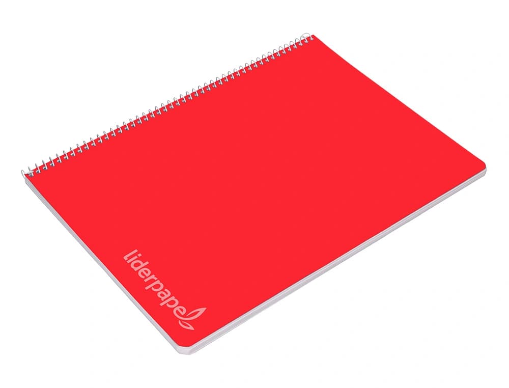 Cuaderno espiral liderpapel witty tapa dura 80h cuadro 3mm con margen colores surtidos