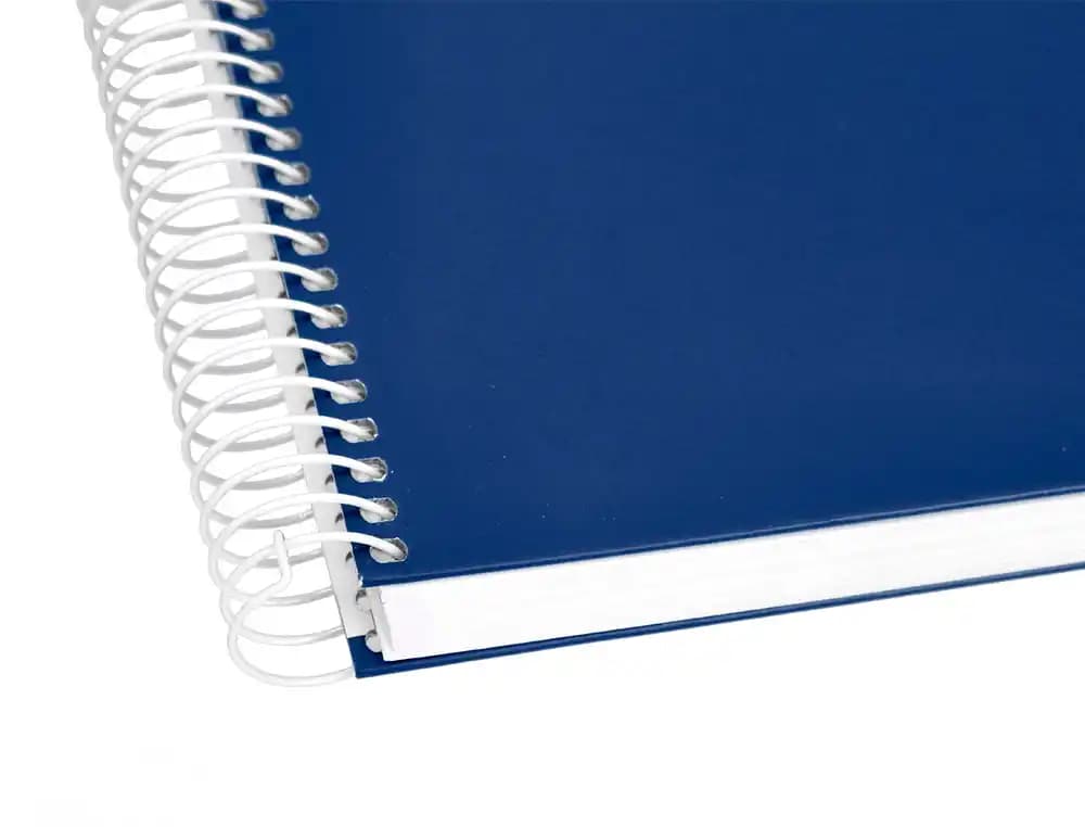 Cuaderno espiral liderpapel a4 crafty tapa forrada 80h 90gr cuadro 4mm con margen colores