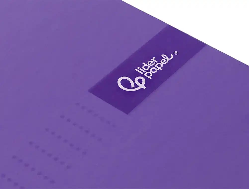 Cuaderno espiral liderpapel a4 crafty tapa forrada 80h 90gr cuadro 4mm con margen colores