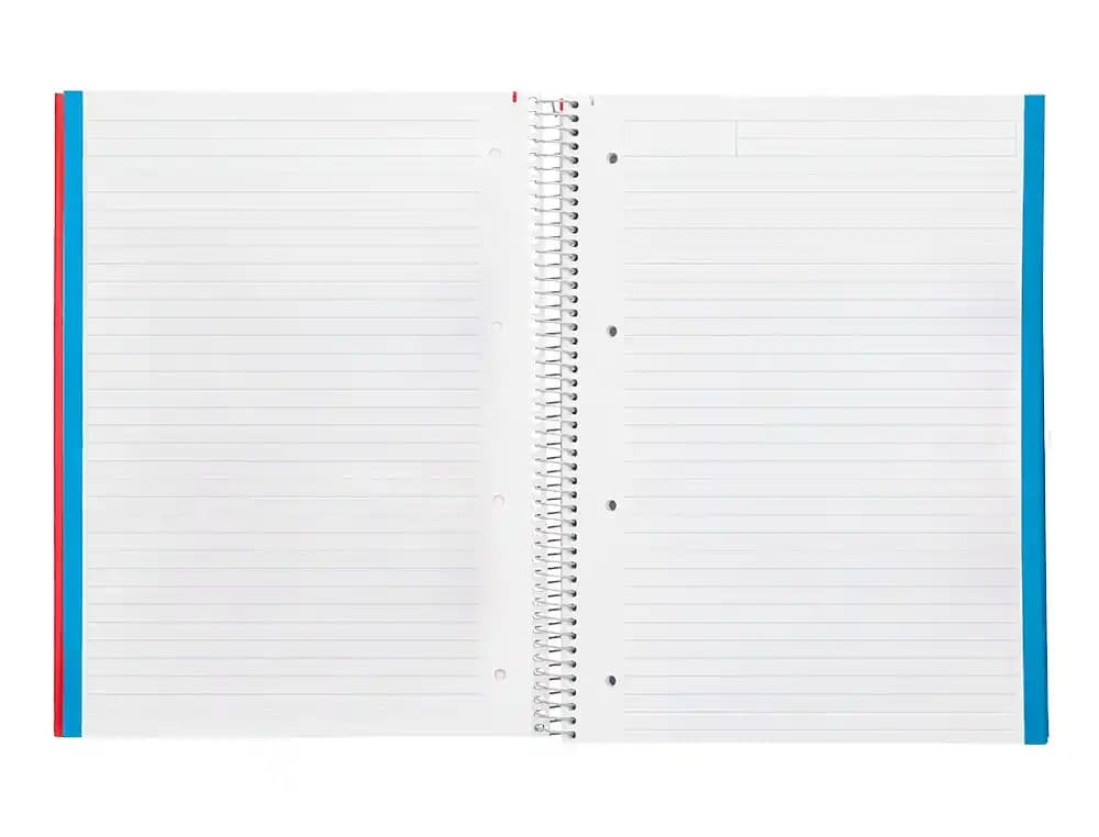 Cuaderno espiral liderpapel a4 micro jolly multidisciplina tapa forrada 140h 75gr 28h 5mm 112h hrtal.