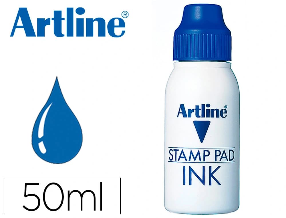 Tinta tampon artline bote 50 cc