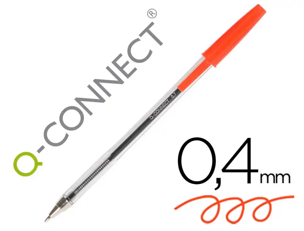 Boligrafo q-connect medio kf26039