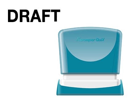 X'stamper Sello x'stamper quix personalizable medidas 11x40 mm q-10