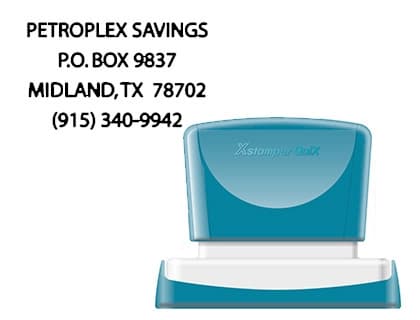 X'stamper Sello x'stamper quix personalizable medidas 36x61 mm q-16