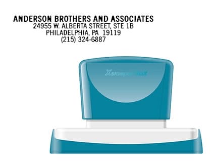 X'stamper Sello x'stamper quix personalizable medidas 16x83 mm q-26