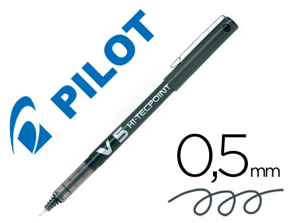 Pilot Rotulador pilot punta aguja v-5 0.5 mm