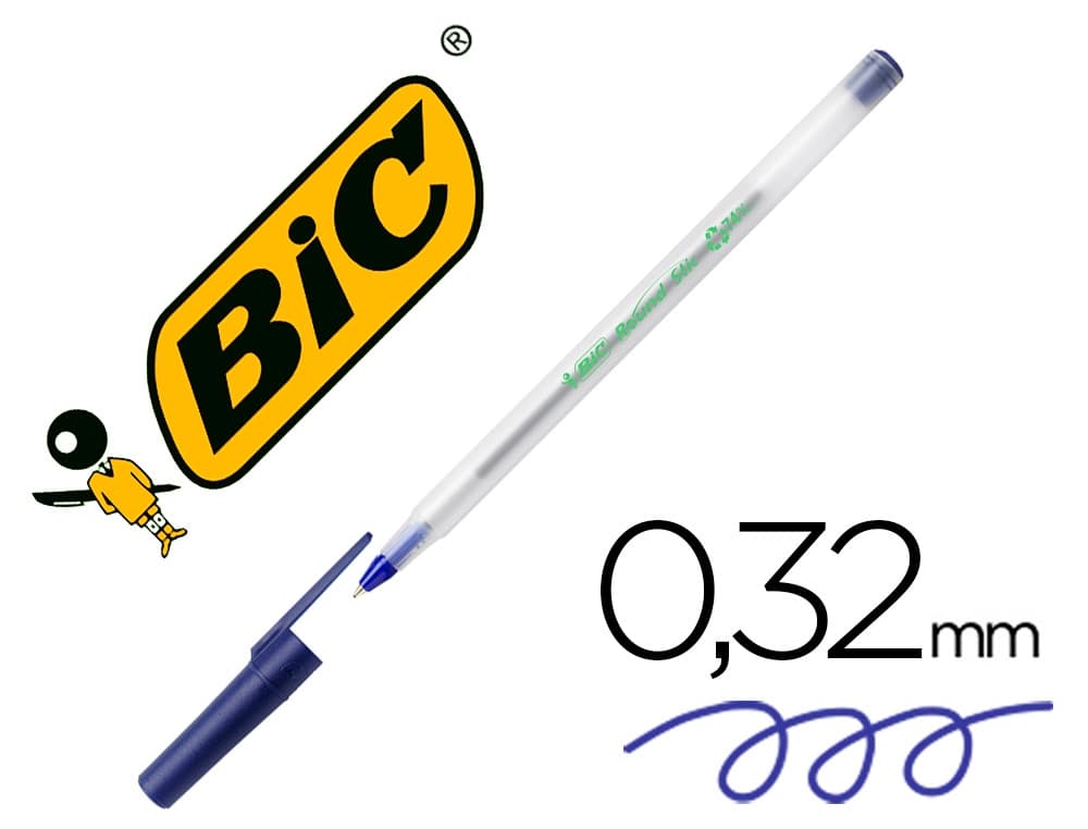 Bic Boligrafo bic ecolutions round stic