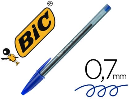 Bic Boligrafo bic cristal ultrafine punta forma aguja 0,7 mm