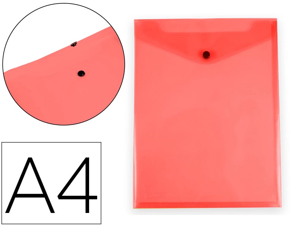 Carpeta liderpapel dossier broche polipropileno din a4 formato vertical con fuelle translucido