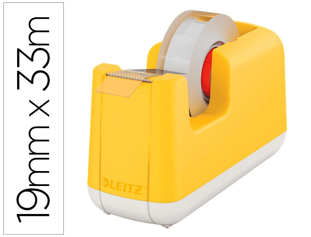 Leitz Portarrollo sobremesa leitz cosy plastico para cintas 33 m