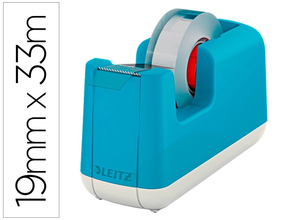 Portarrollo sobremesa leitz cosy plastico para cintas 33 m