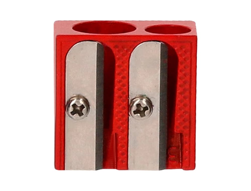 Liderpapel Sacapuntas liderpapel metalico cuña 2 usos