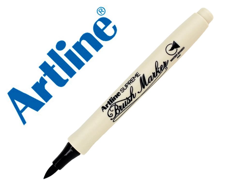 Artline Rotulador artline supreme brush epfs pintura base de agua punta tipo pincel trazo fino
