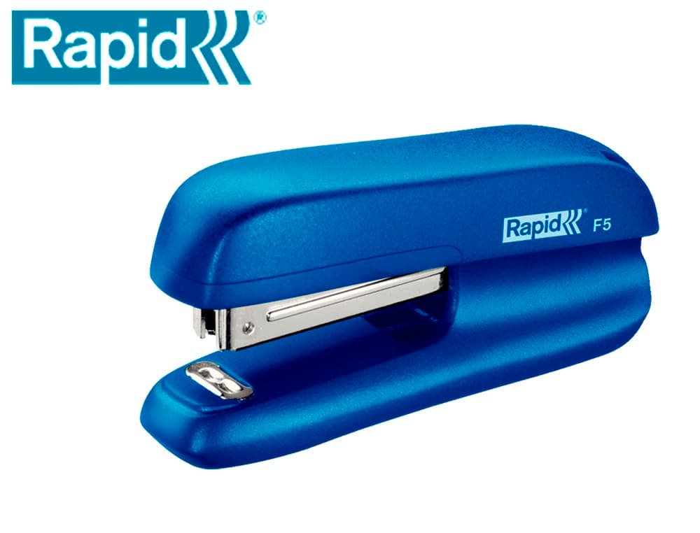 Rapid Grapadora rapid f5 mini plastico capacidad de grapado 10 hojas usa grapas nº 10
