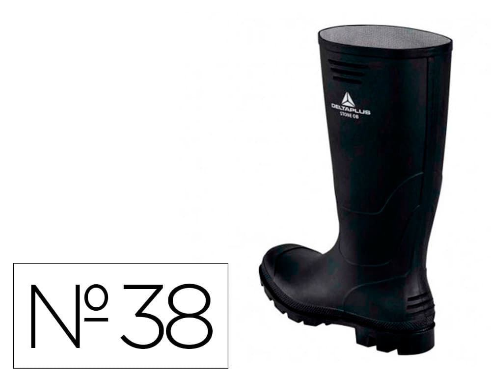 Botas deltaplus de seguridad stone pvc suela de tacos talla 38