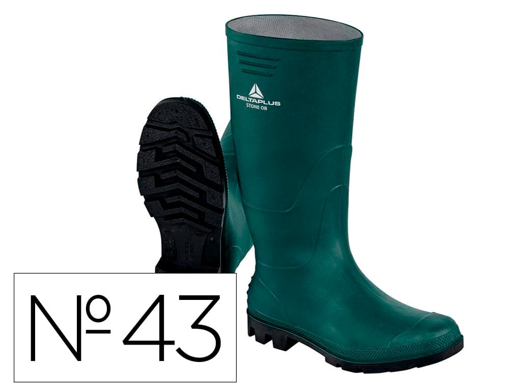 Deltaplus Botas deltaplus de seguridad stone pvc suela de tacos talla 43