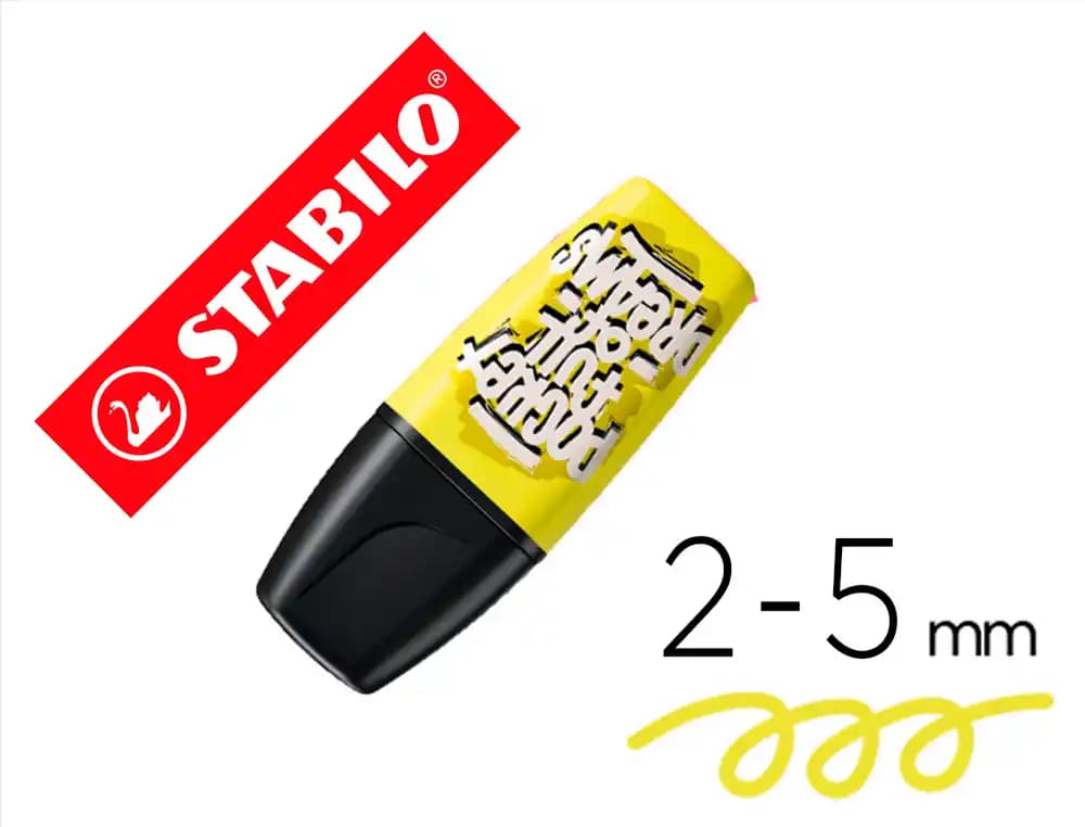 Rotulador stabilo boss mini fluorescente by snooze one
