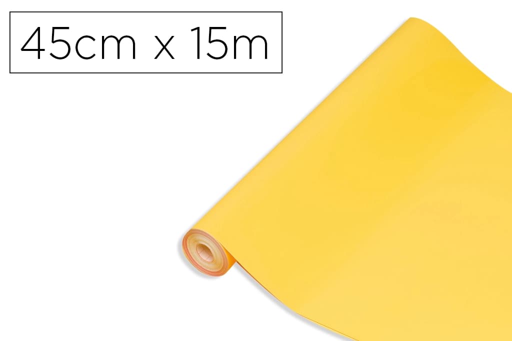 D-c-fix Rollo adhesivo d-c-fix amarillo lima ancho 45 cm largo 15 m