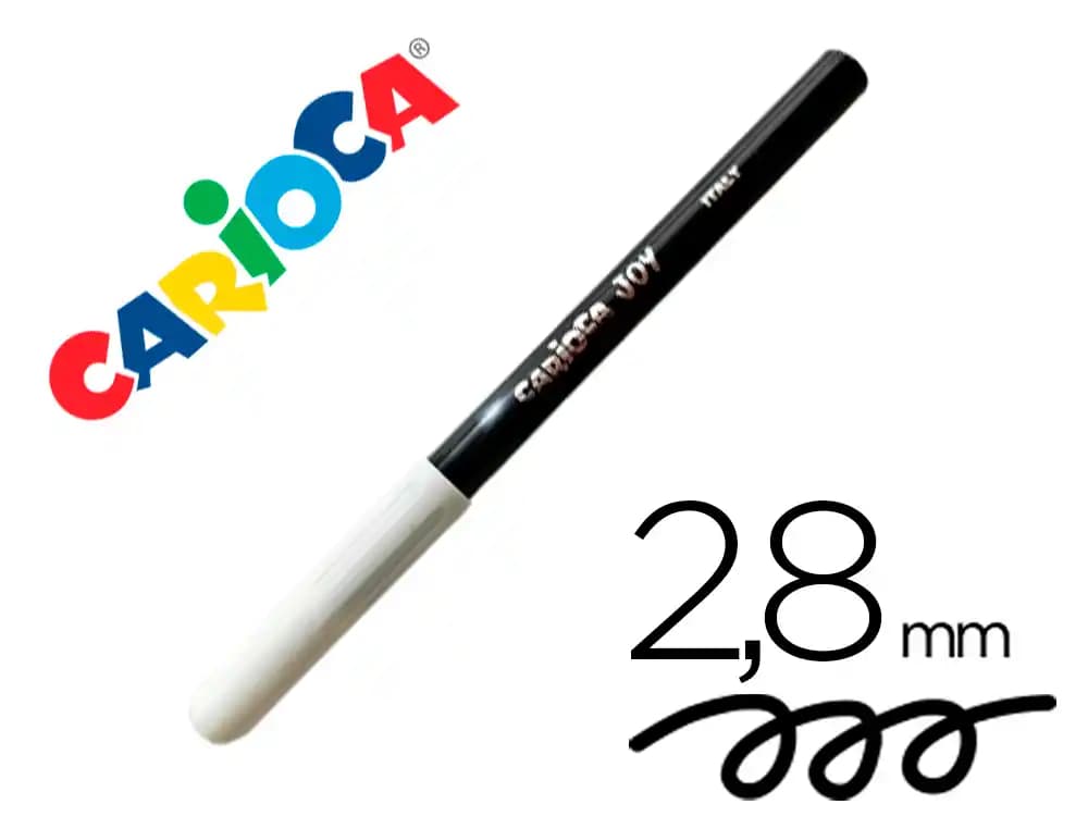Carioca Rotulador carioca joy punta fina 2,8 mm lavable