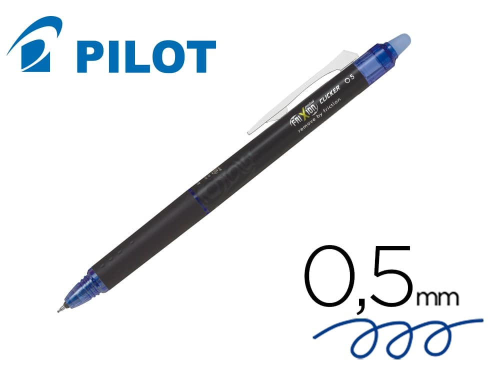 Pilot Boligrafo pilot frixion point clicker borrable 0,5 mm