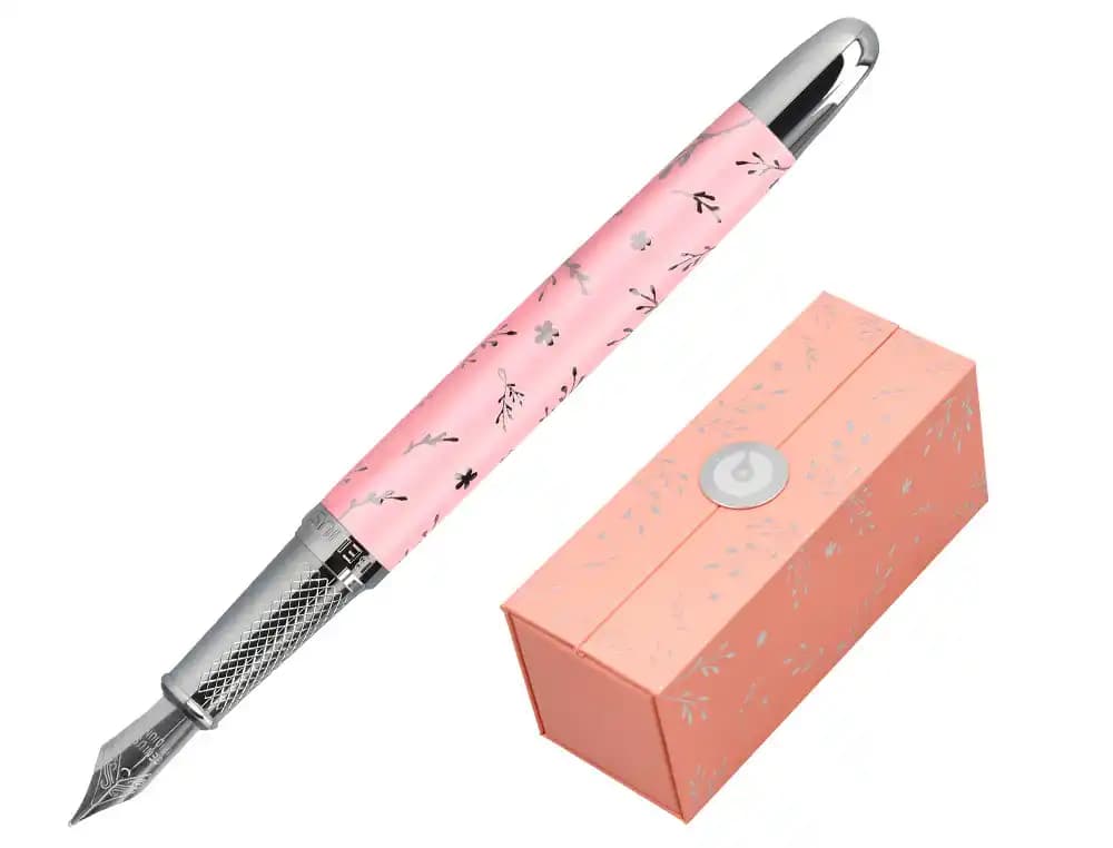 Pluma belius bella aluminio diseño relieve caja de diseño