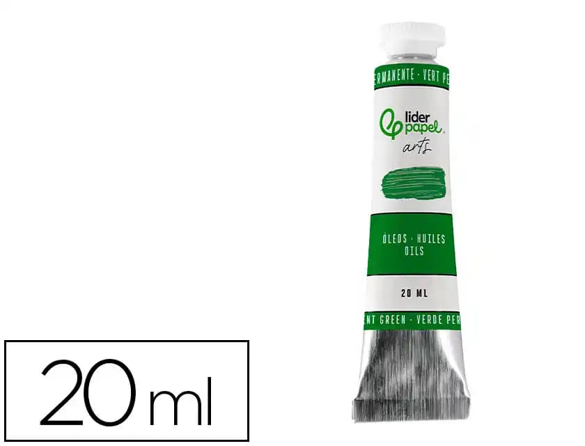Liderpapel Pintura al oleo liderpapel tubo de aluminio de 20 ml permanente