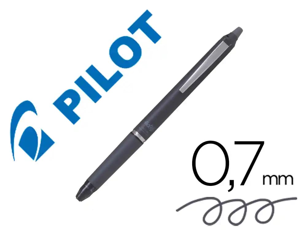 Boligrafo pilot frixion zone borrable 0,7 mm punta media