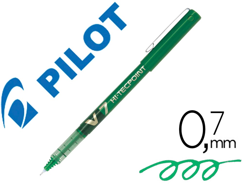 Rotulador pilot punta aguja v-7 0.7 mm