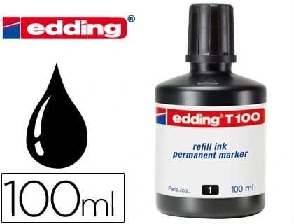 Edding Tinta rotulador edding t-100 bote 100 ml