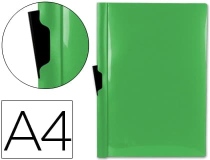 Carpeta liderpapel dossier pinza lateral polipropileno din a4 60 hojas pinza deslizante
