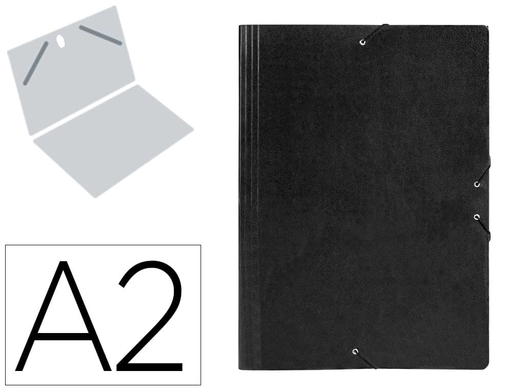Carpeta planos liderpapel a2 carton gofrado n 12