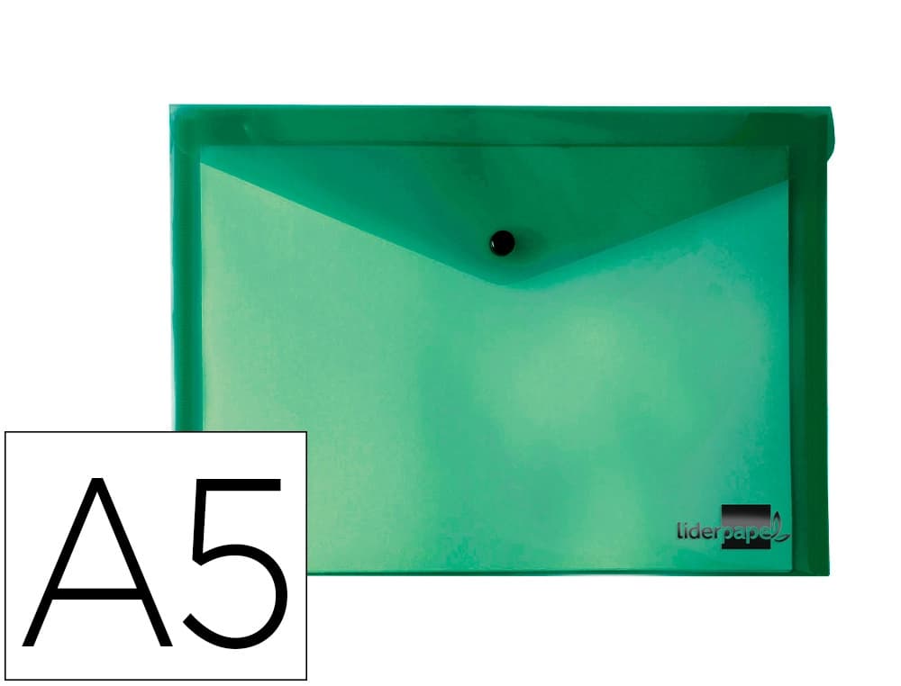 Carpeta liderpapel dossier broche polipropileno din a5